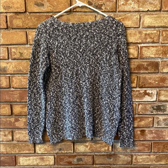 Buffalo David Bitton Black and White Crew Neck Sweater - Picture 4 of 5